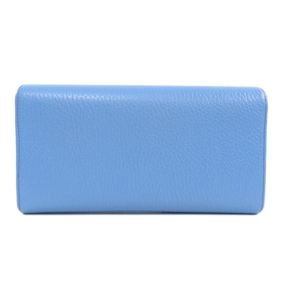 Gucci Marmont Long Calfskin Wallet GG Black